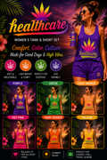 Healthcare Tank and Shorts SET