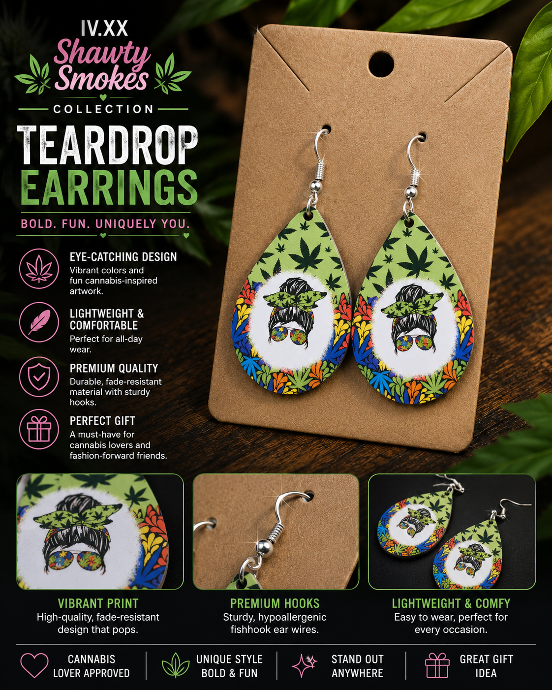 Teardrop Earrings
