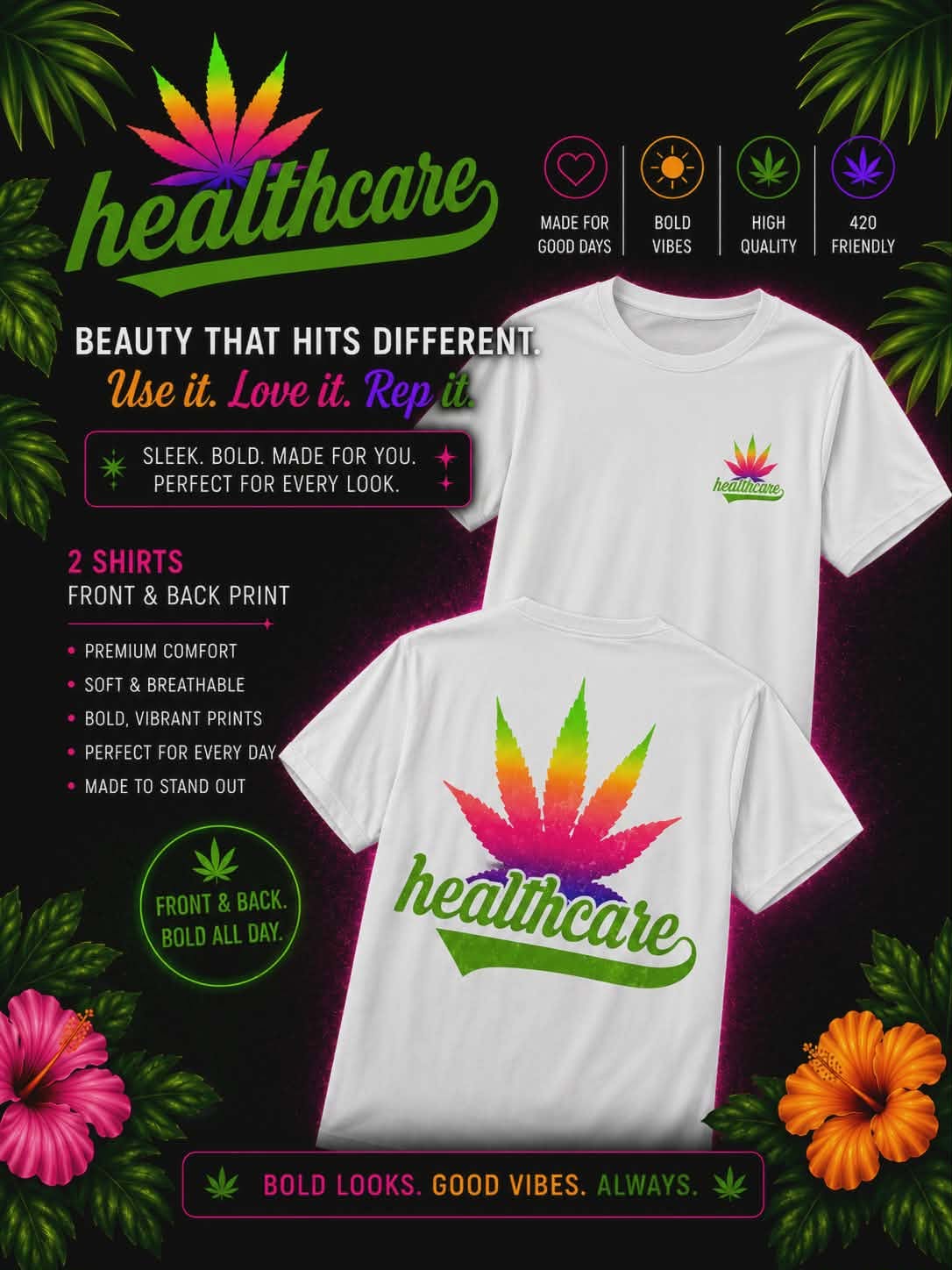 Heathcare Short Slleeve T Shrit